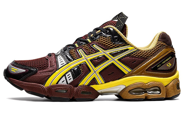 アシックス ゲルニンバス9 Asics UB3-S Gel-Nimbus 9 "Rum Raisin/Green Sheen" 1201A442-600