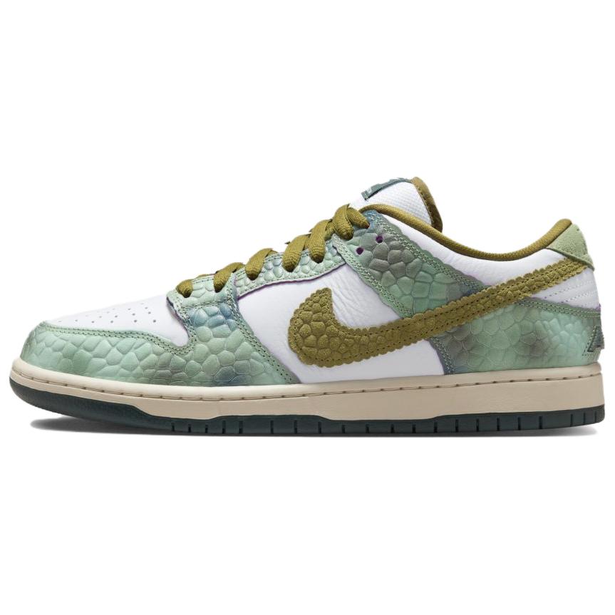 ナイキ SB ダンク Alexis Sablone × Nike SB Dunk Low Pro "White and Pacific Moss" HJ3386-300