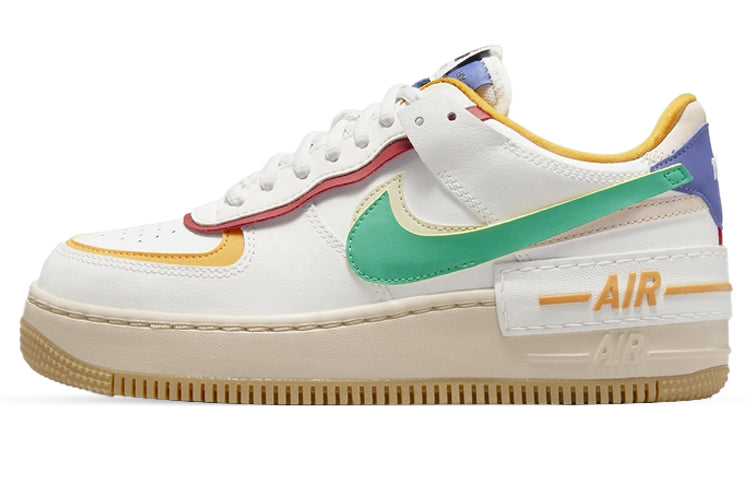 ナイキ エアフォース1 Nike Women's Air Force 1 Low Shadow "Summit White/Neptune Green" CI0919-118