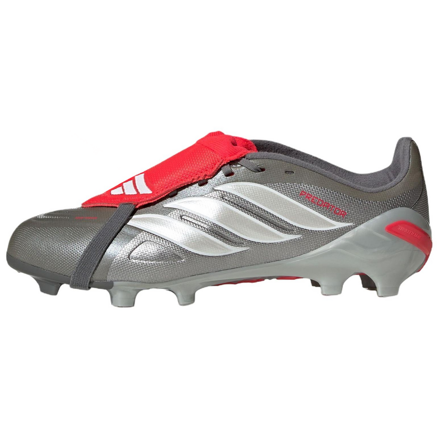 アディダス プレデター adidas Predator League FT FG Cleats "Iron Metallic/Zero Metalic/Lucid Red" JS0426