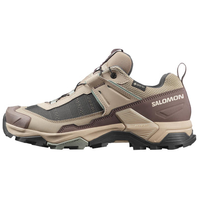 サロモン Salomon Women's × Ultra 5 GORE-TEX "Desert Tan/White Pepper" L49289200