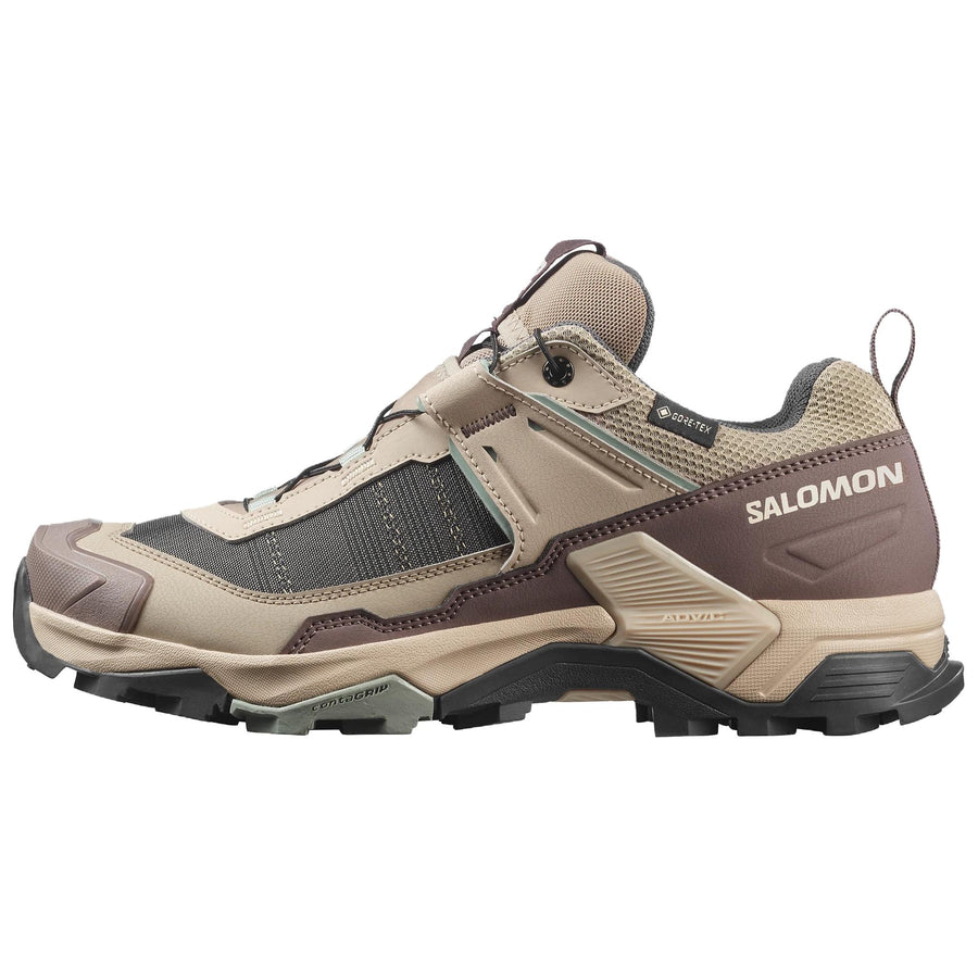 サロモン Salomon Women's × Ultra 5 GORE-TEX "Desert Tan/White Pepper" L49289200