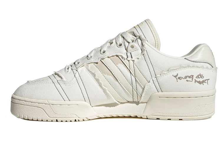 アディダス adidas Rivalry Low "Off White/Core Black" FZ6550