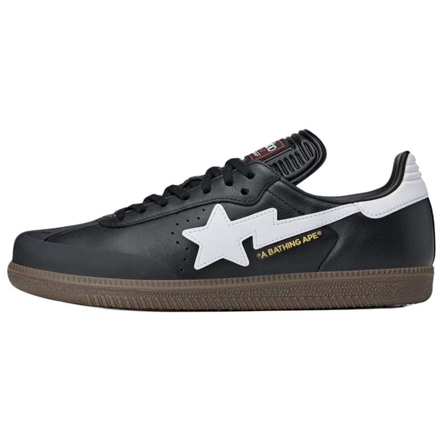 アディダス サンバ A BATHING APE × adidas Samba "Core Black/Cloud White/Gum" JR9246