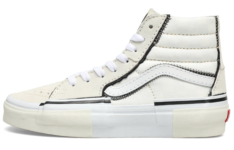 ヴァンズ スケートハイ Vans Sk8-Hi Reconstruct "Marshmallow/White" VN0005UKQJM