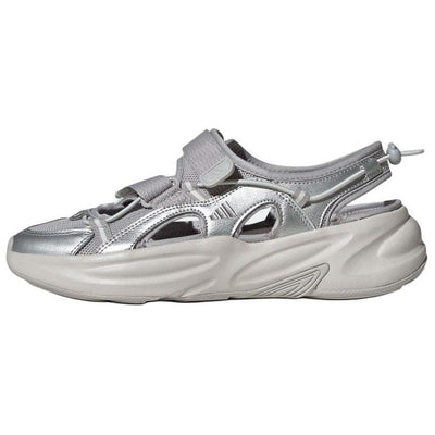 アディダス adidas Women's Ozwave Sandals "Grey Two/Silver Metallic" JS4580