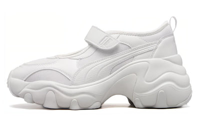 プーマ Puma Women's Pulsar Wedge Sandal "Warm White/Puma Silver" 398677-01