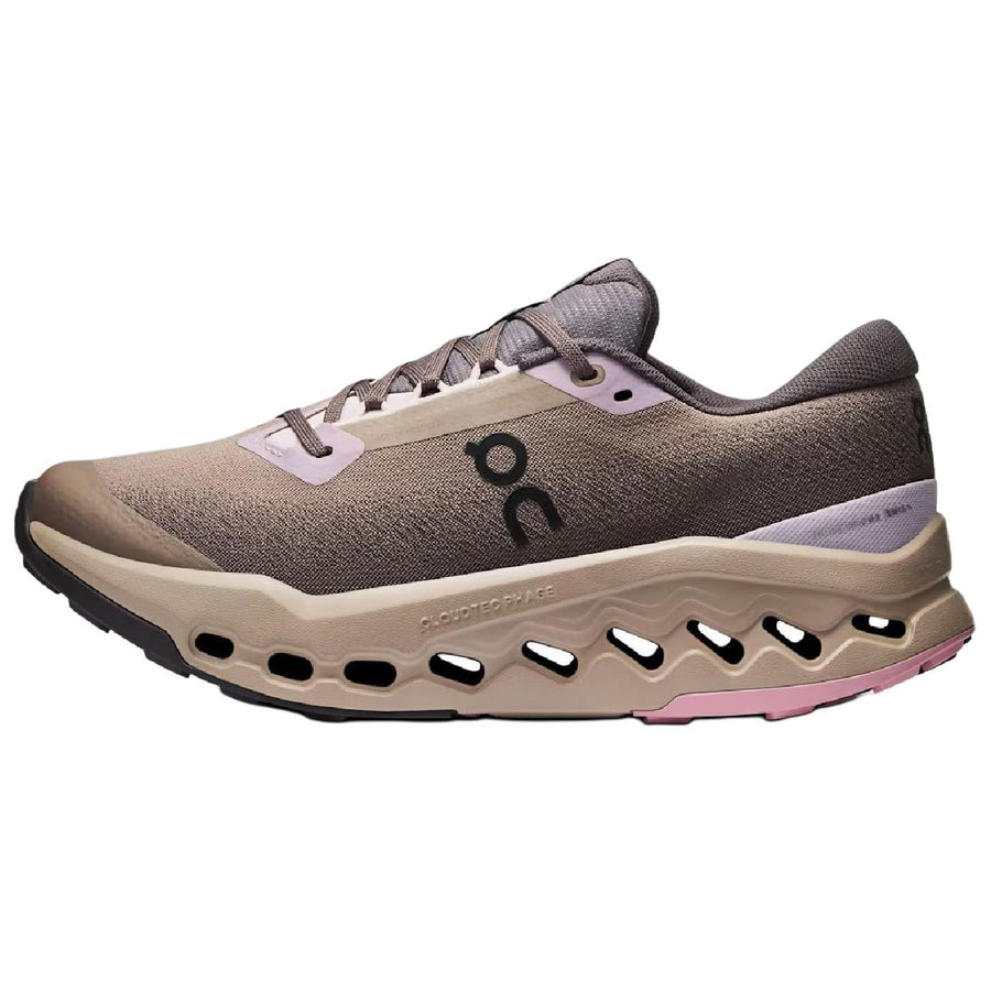 オン On Women's Cloudsurfer Trail 2 Waterproof "Cinder/Desert" 3WF30123318