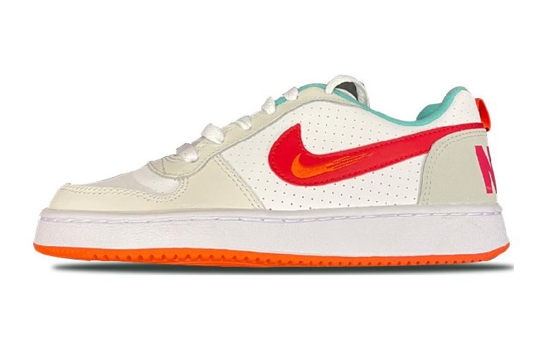ナイキ Nike GS Court Borough Low "White/University Red" FD4635-161