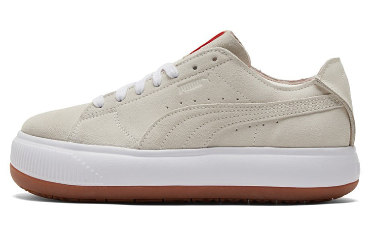 プーマ スウェード Ami × Puma Women's Suede Mayu Deconstruct "Pristine" 384147-01