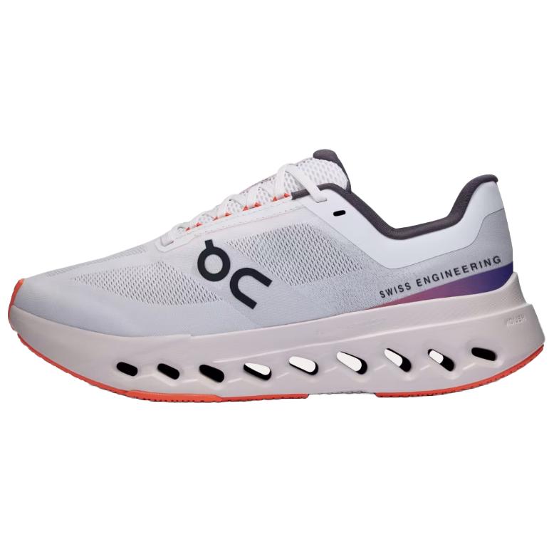 オン On Women's Cloudsurfer Next "White/Flame" 3WE30050256