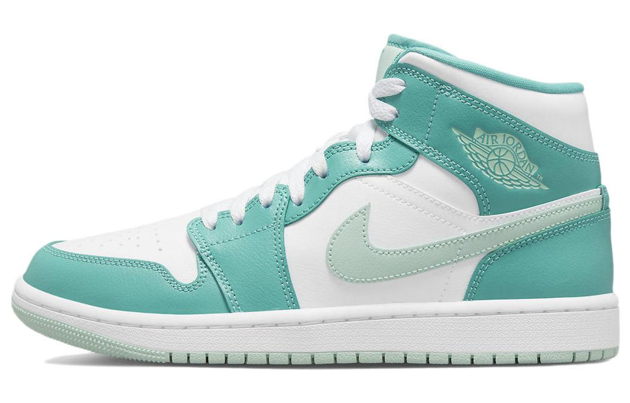 エアジョーダン1 Nike Women's Air Jordan 1 Mid "Marine Green" DV2229-300