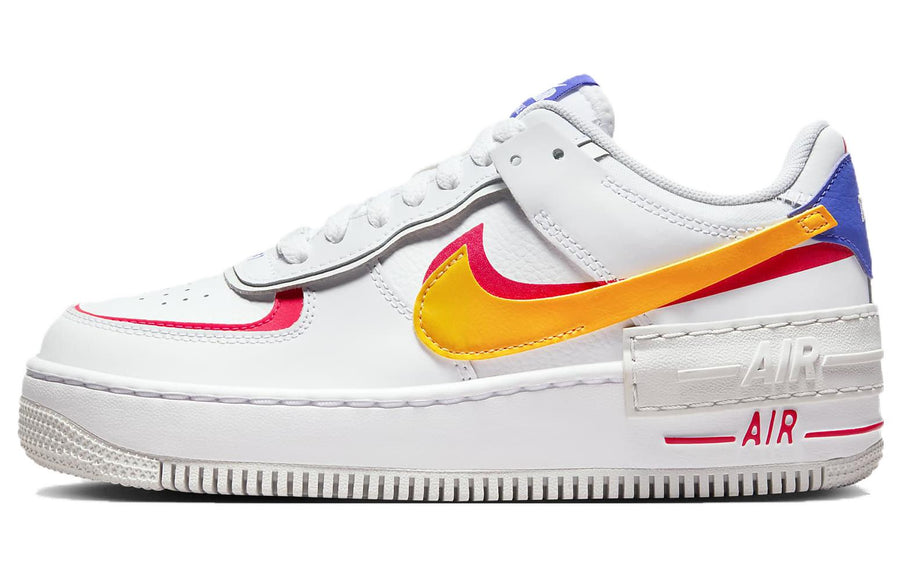ナイキ エアフォース1 Nike Women's Air Force 1 Shadow "White/Sundial/Siren Red/Photon Dust" DZ1847-100