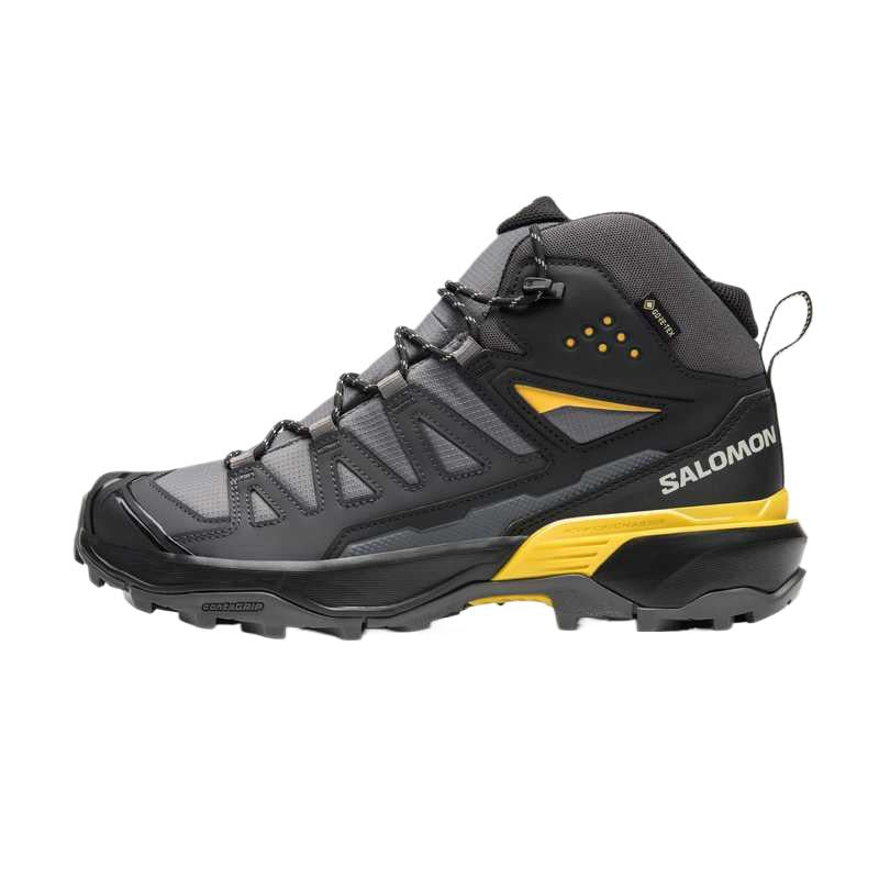 サロモン X ウルトラ Salomon X Ultra 360 Mid GORE-TEX "Castlerock/Black/Spicy Mustard" L47742600