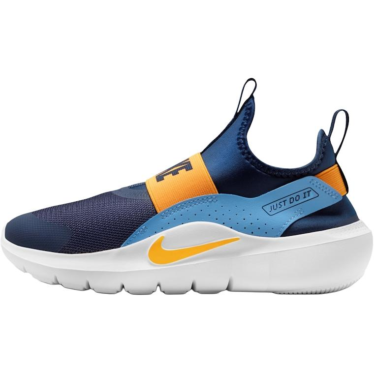 ナイキ Nike GS Flex Runner 4 "Midnight Navy/University Blue/White/Laser Orange" IF2893-403