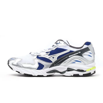 ミズノ Mizuno Wave Rider 10 "White/Off White/Blue" D1GA210406