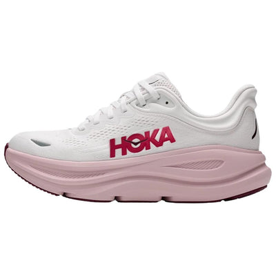 ホカ ボンダイ Hoka Women's Bondi 9 "White/Pink Opal" 1162012-WKP