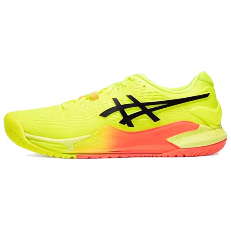アシックス Asics Gel-Resolution 9 Paris "Safety Yellow/Black" (All Court) 1041A459-750