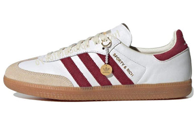 アディダス サンバ Sporty & Rich × adidas Samba OG "White/Burgundy" IF5660