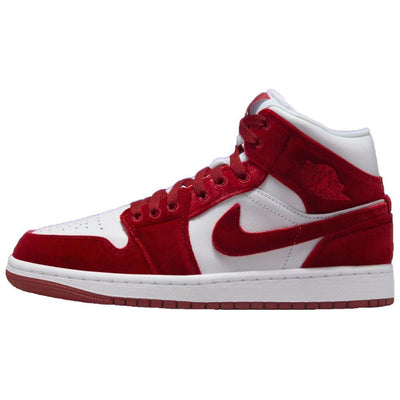 エアジョーダン1 Nike Women's Air Jordan 1 Mid "Red Velvet" FZ3334-100