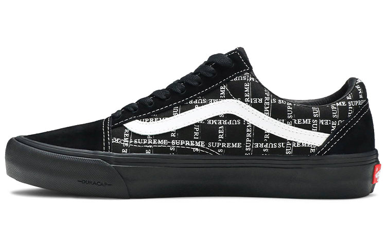 ヴァンズ オールドスクール Supreme × Vans Old Skool "Black" VN0A45JC2YW