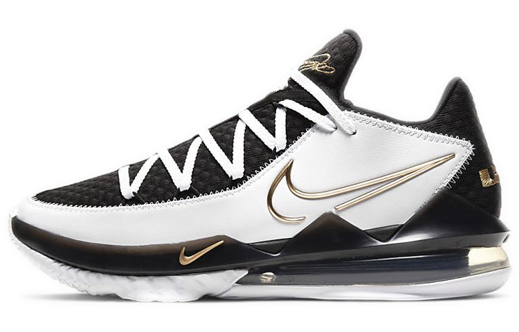 ナイキ レブロン Nike LeBron 17 Low "White/Metallic Gold Black" CD5006-101
