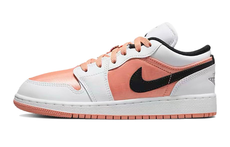 エアジョーダン1 Nike GS Air Jordan 1 Low "White Light Madder Root" DM8960-801