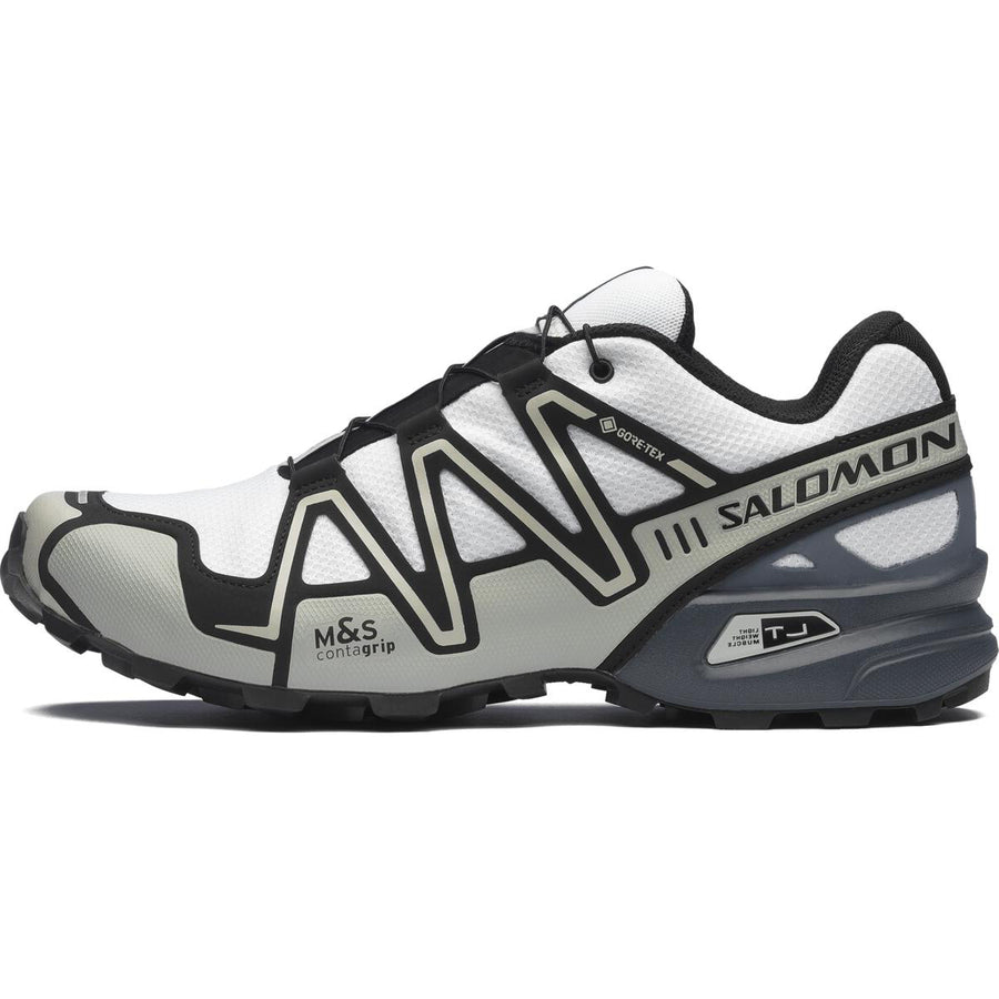 サロモン スピードクロス Salomon Speedcross 3 GORE-TEX "White/Metal/Turbulence" L47867500