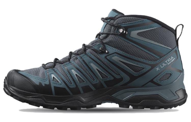 サロモン X ウルトラ Salomon X Ultra Pioneer Mid GORE-TEX "Ebony/Stargazer/Quarry" L47196400
