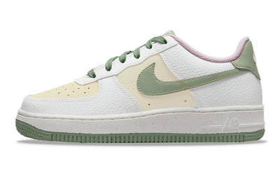 ナイキ エアフォース1 Nike GS Air Force 1 Low "Summit White/Honeydew" DQ0360-100