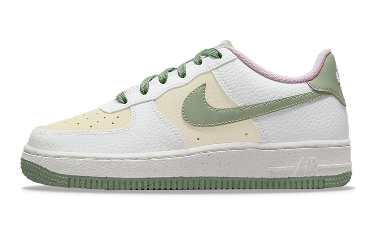 ナイキ エアフォース1 Nike GS Air Force 1 Low "Summit White/Honeydew" DQ0360-100