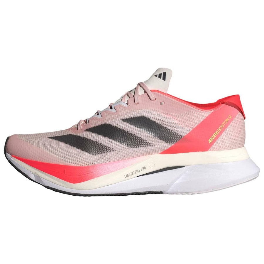アディダス アディゼロ adidas Women's Adizero Boston 12 W "Sandy Pink/Aurora Metallic/Solar Red" IF9218