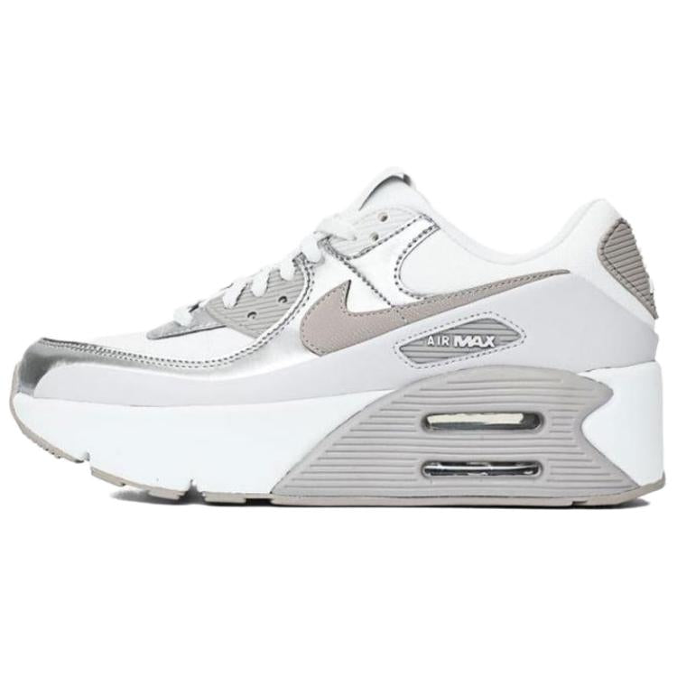 ナイキ エアマックス90 Nike Women's Air Max 90 LV8 "Summit White/Vast Grey/Metallic Platinum/College Grey" IB0170-101
