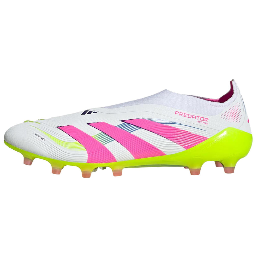 アディダス プレデター adidas Predator Elite Laceless AG Cleats "Cloud White/Lucid Pink/Lucid Lemon" JH8885