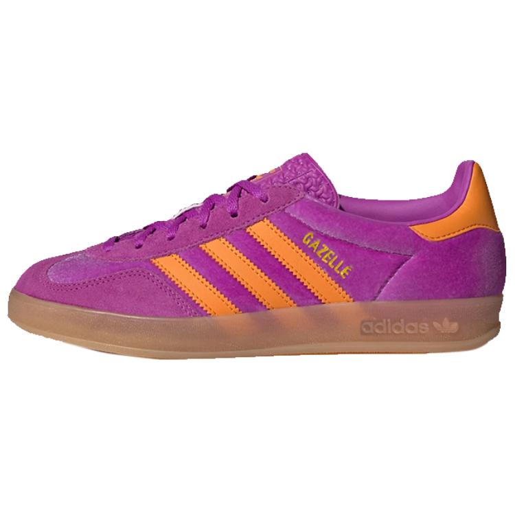 アディダス ガゼル adidas Women's Gazelle Indoor "Purple Burst/Orange/Gum" IH0277