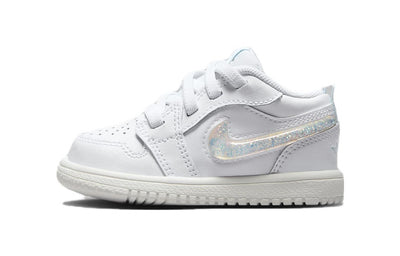 エアジョーダン1 Nike TD Air Jordan 1 Low ALT SE "White/Summit White/Ice Blue" FQ9114-100
