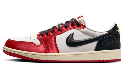エアジョーダン1 Trophy Room × Nike Air Jordan 1 Low OG "Sail and Varsity Red" FN0432-100