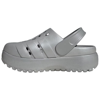 アディダス adidas Women's Adilette Platform Clogs "Silver Metallic" JQ9879