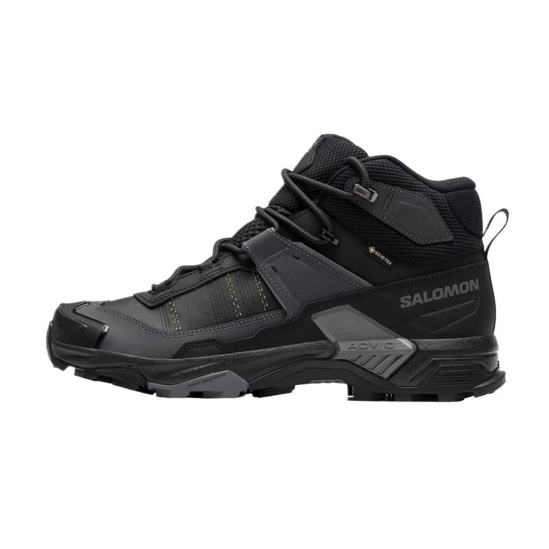 サロモン X ウルトラ Salomon X Ultra 5 Mid GORE-TEX "Black/Asphalt/Castlerock" L47754200