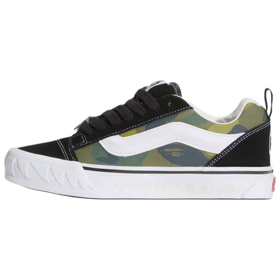ヴァンズ ニュースクール A BATHING APE × Vans Premium Knu Skool "Camo Green" VN000Z39W09