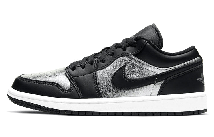 エアジョーダン1 Nike Women's Air Jordan 1 Low SE "Black/Metallic Silver" DA5551-001