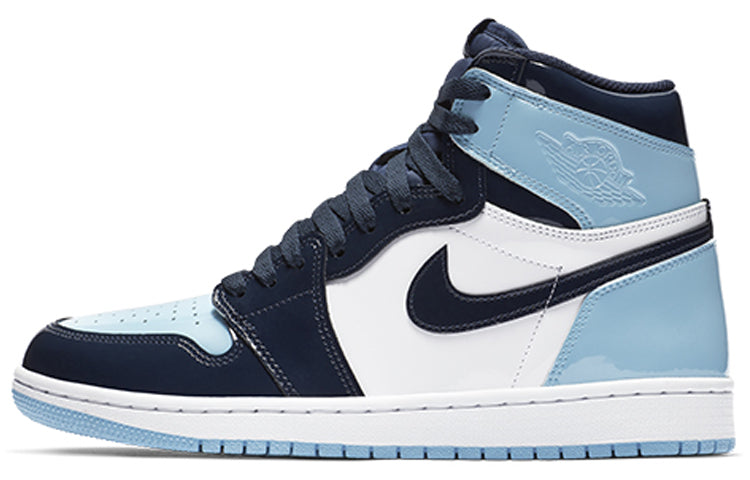 エアジョーダン1 Nike Women's Air Jordan 1 High UNC "Patent Leather" CD0461-401
