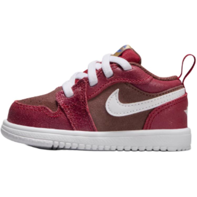 エアジョーダン1 Nike TD Jordan 1 Low Alt SE "Dark Pony/Varsity Red/Metallic Gold/White" HF3203-200