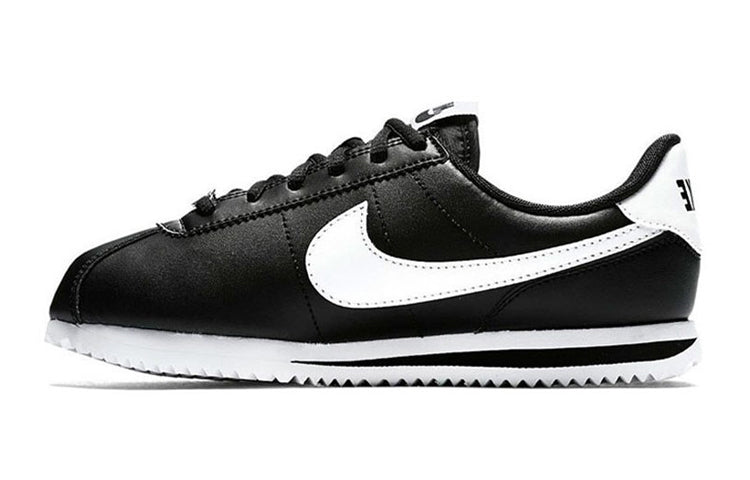 ナイキ コルテッツ Nike GS Cortez Basic Leather "Black White" 904764-001