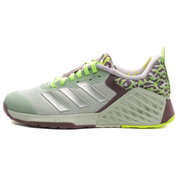 アディダス adidas Women's Dropset 3 GFX "Linen Green/Silver Metallic/Lucid Lemon" ID8660