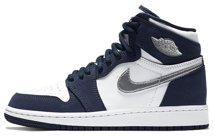 エアジョーダン1 Nike GS Air Jordan 1 High OG CO.JP "Midnight Navy" (2020)(ブリーフケースなし) 575441-141