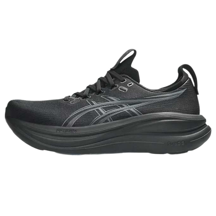 アシックス ゲルニンバス28 Asics Gel-Nimbus 28 Wide "Black/Graphite Grey" 1011C144-001