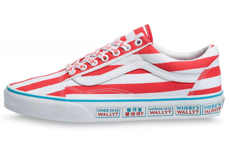 ヴァンズ オールドスクール Wheres Waldo × Vans Old Skool "International Stripes" VN0A3WKT3UV