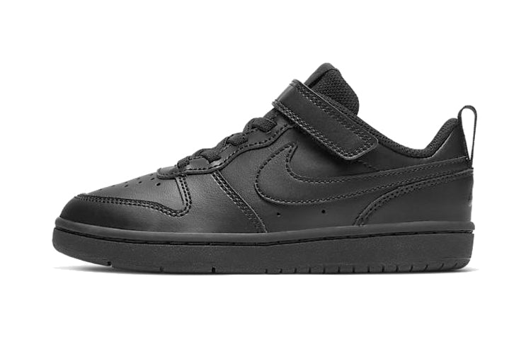 ナイキ Nike PS Court Borough Low 2 "Triple Black" BQ5451-001