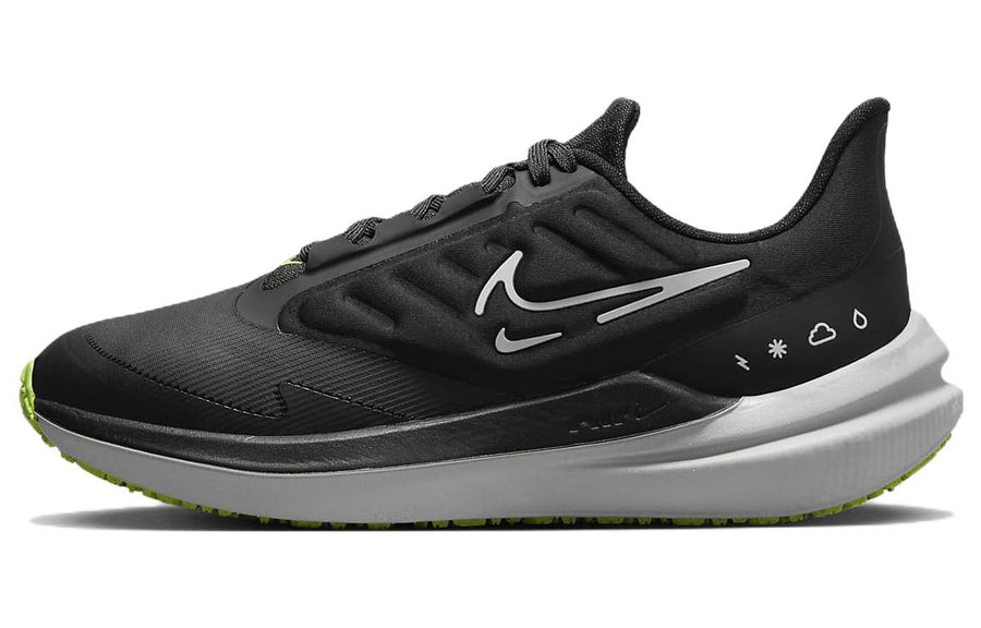 ナイキ Nike Women's Air Winflo 9 Shield "Black/Dark Smoke Gray/Volt/White" DM1104-001
